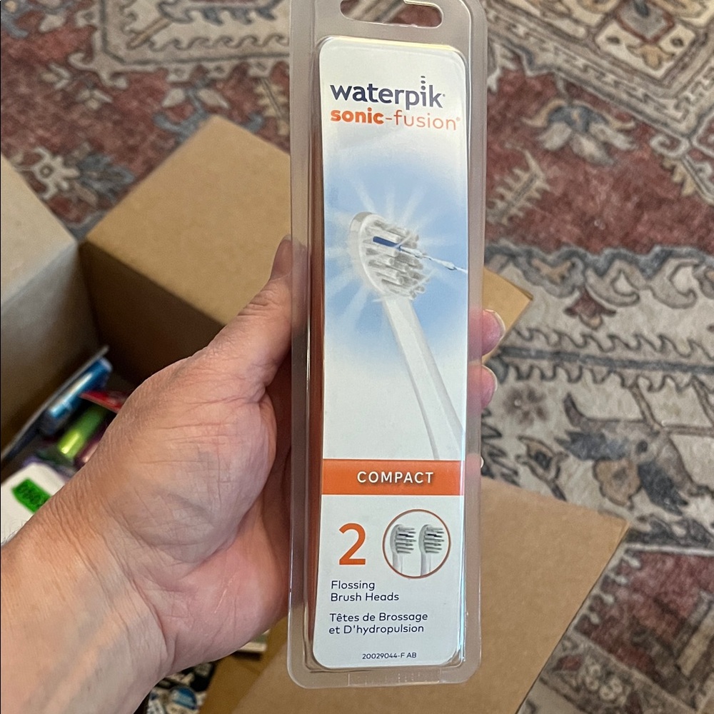 Waterpik Sonic-Fusion Flossing Brush Heads new unopened